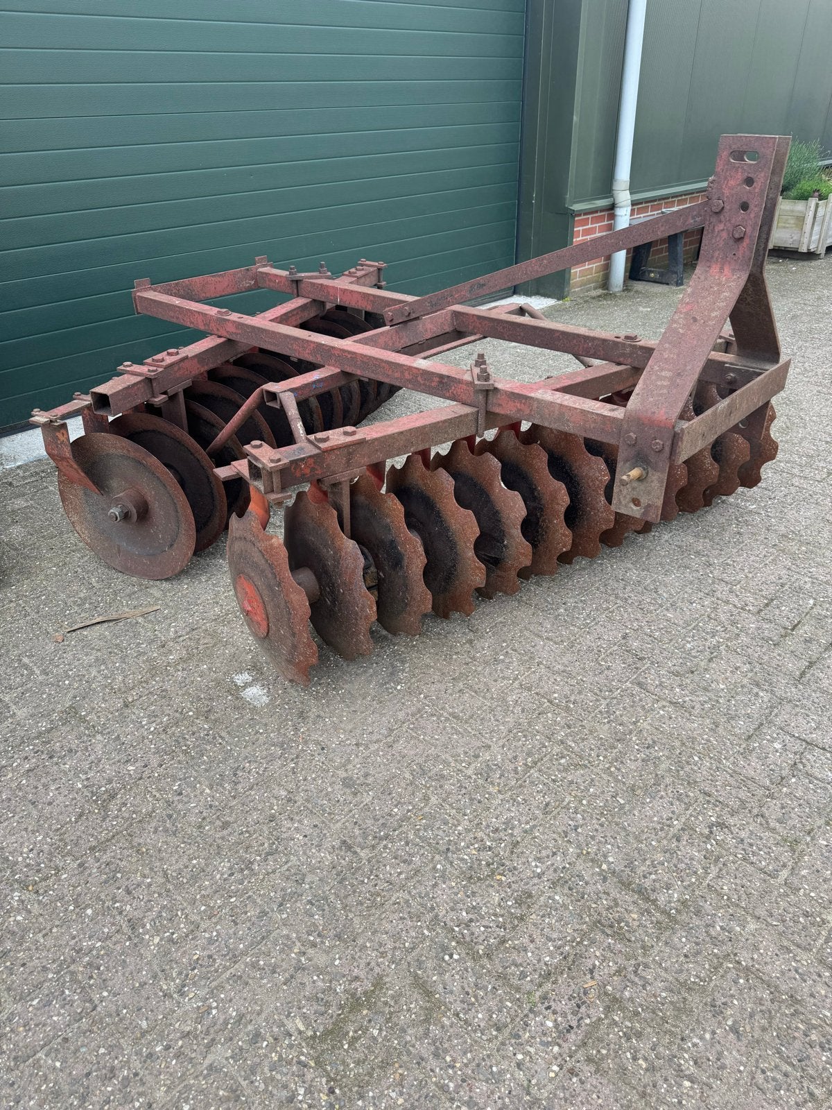 schijveneg schijven eg egg schijfeg goudland 24 schijven, Ophalen, Akkerbouw, Grondbewerking