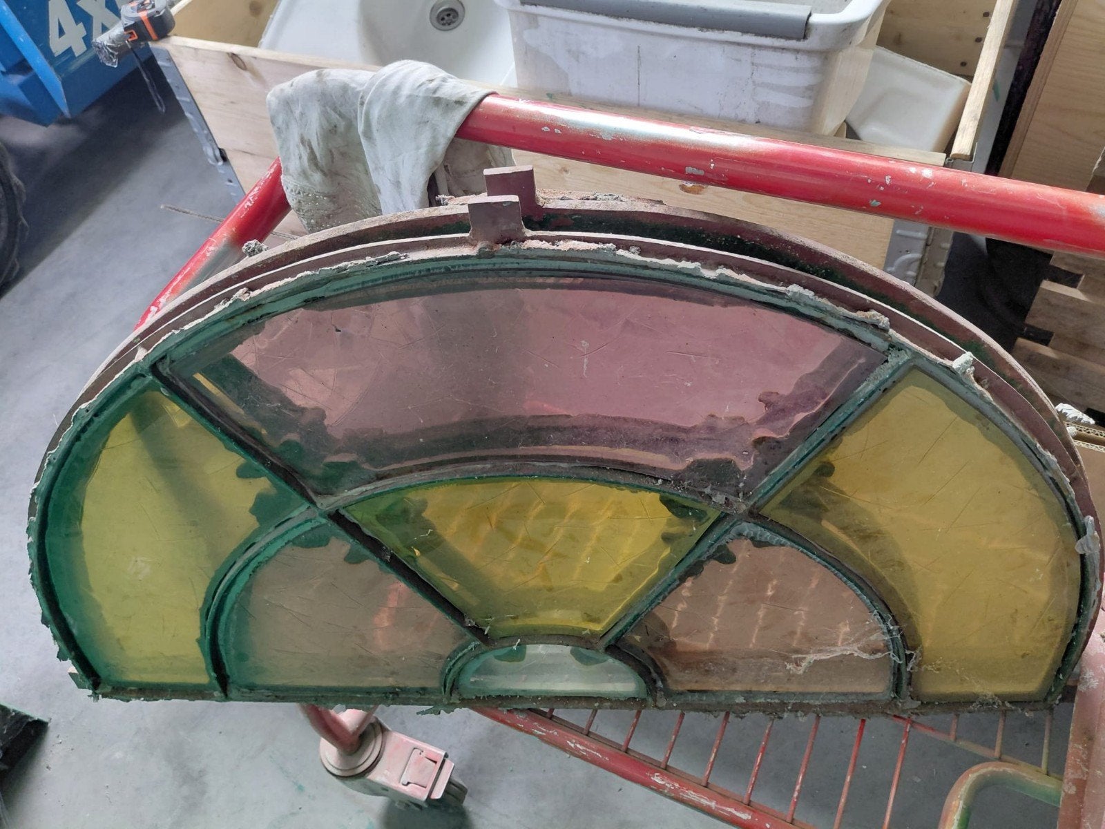 Stalramen gietijzer, Ophalen, Gebruikt, Minder dan 80 cm, Minder dan 80 cm