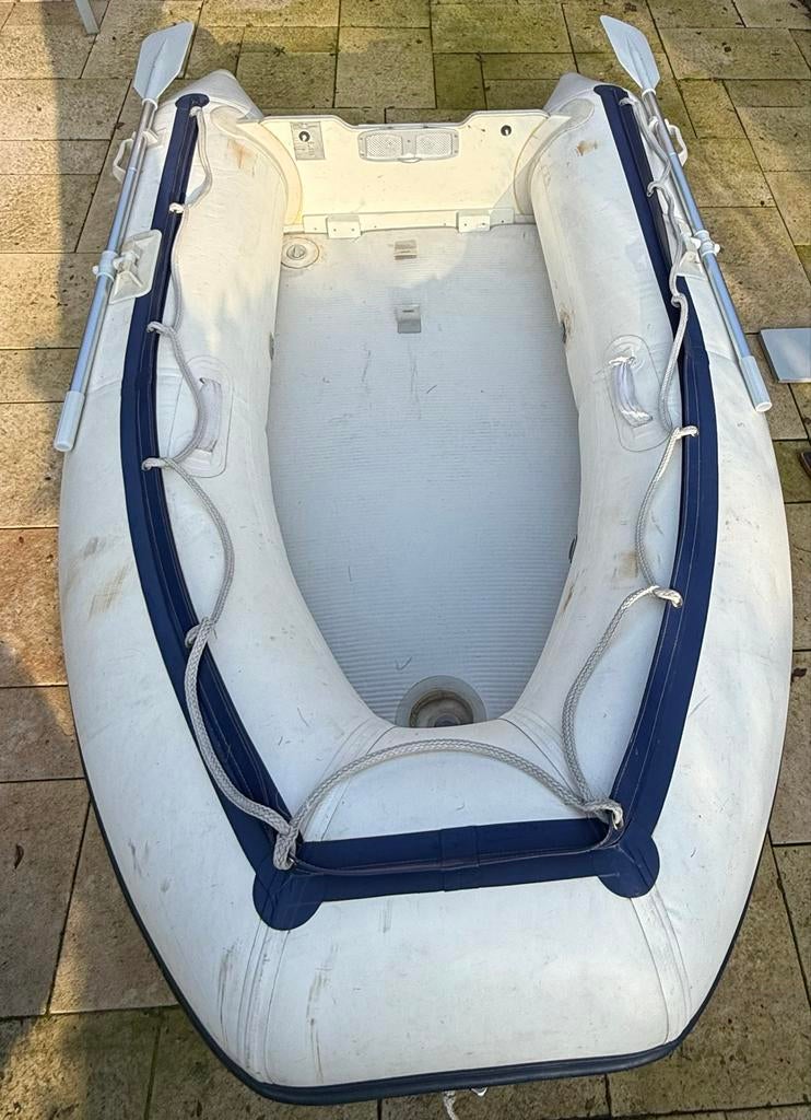 Allpa rubberboot met Yamaha 4pk 4-takt buitenboordmotor, Ophalen of Verzenden, Gebruikt, Benzine, Overige materialen