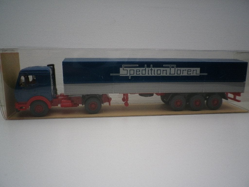 Wiking Mercedes ng huiftrailer Spedition Doren, Ophalen of Verzenden, Gebruikt, Bus of Vrachtwagen, Wiking