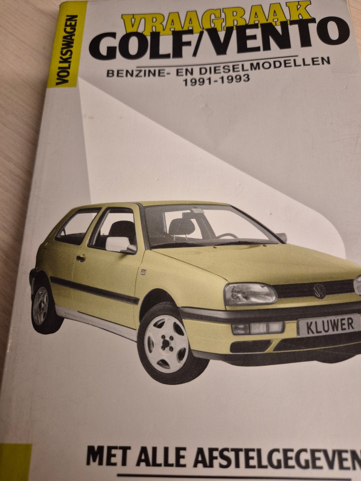 1991 1993 Volkswagen Golf 3 vraagbaak werkplaats handboek, Ophalen of Verzenden