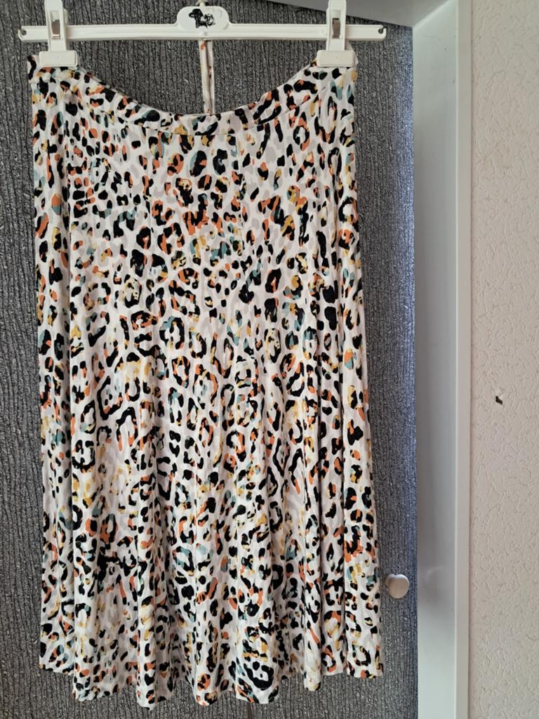 Witteveen Dames Rok met Luipaardprint - Maat M, Kleding | Dames, Maat 38/40 (M), Overige kleuren, Ophalen of Verzenden, Zo goed als nieuw