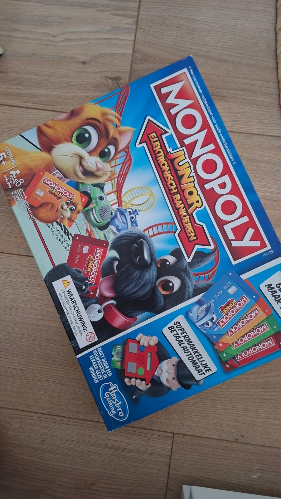 Monopoly Junior Elektronisch Bankieren - Zo goed als nieuw, Drie of vier spelers, Ophalen of Verzenden, Zo goed als nieuw, Hasbro Gaming