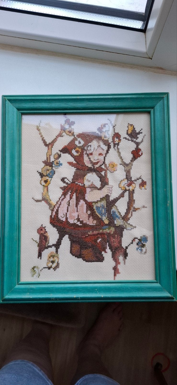Vintage Hummel borduursel, Ophalen of Verzenden, Huis en Inrichting