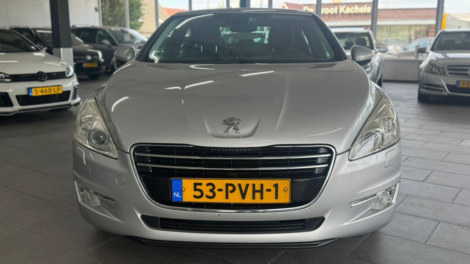 Peugeot 508 1.6 THP Active automaat xenon clima cruise contr, Auto's, Stof, Gebruikt, Bedrijf, Grijs