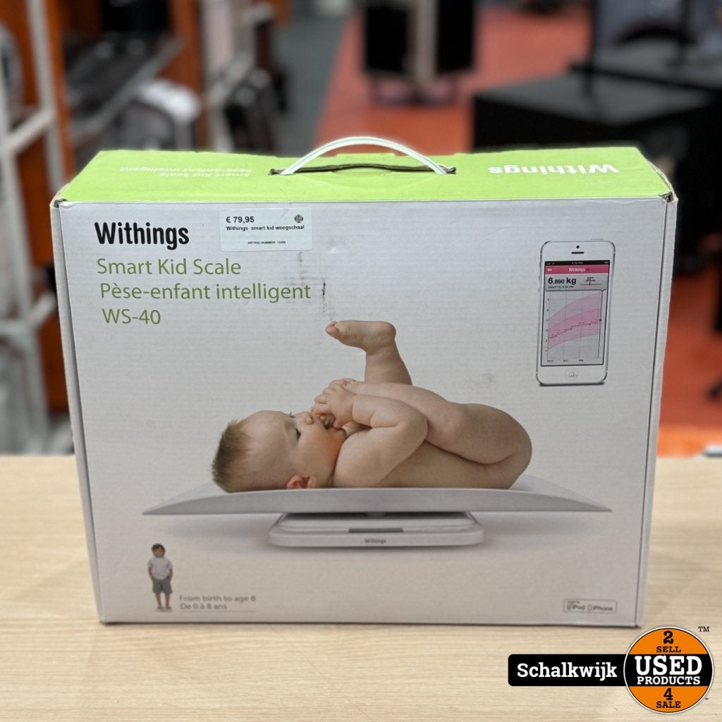 Withings Smart Kid Weegschaal WS-40 in nette staat in doos