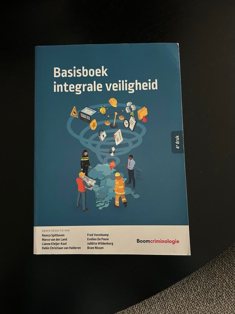 Basisboek Integrale Veiligheid - 4e druk, Boeken, Studieboeken en Cursussen, Ophalen, Gamma, Gelezen, HBO