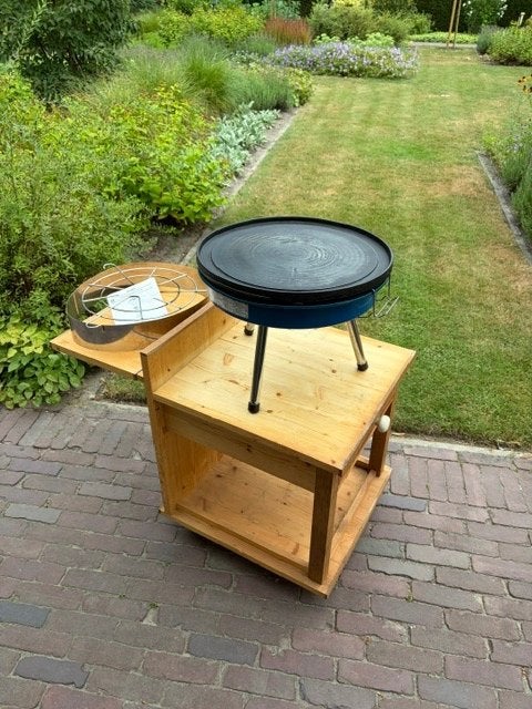 Gril- en barbecueplaat, Tuin en Terras, Gasbarbecues, Gebruikt, Ophalen