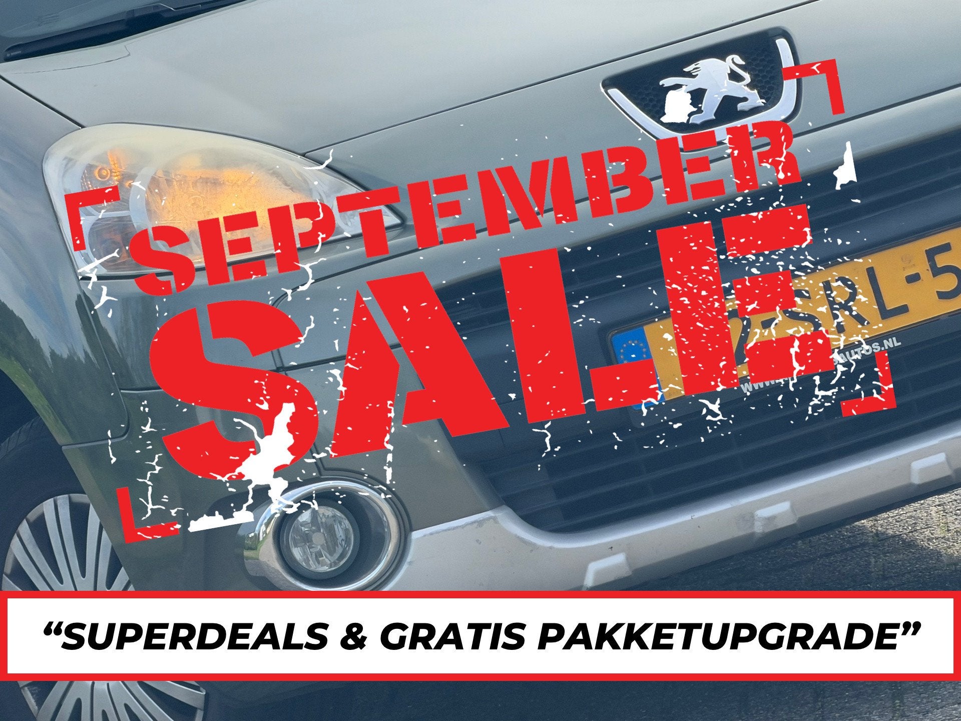 Peugeot Partner Tepee 1.6 VTi 120pk Family - Vert Persamos -, Auto's, Voorwielaandrijving, Euro 5, Gebruikt, Zwart