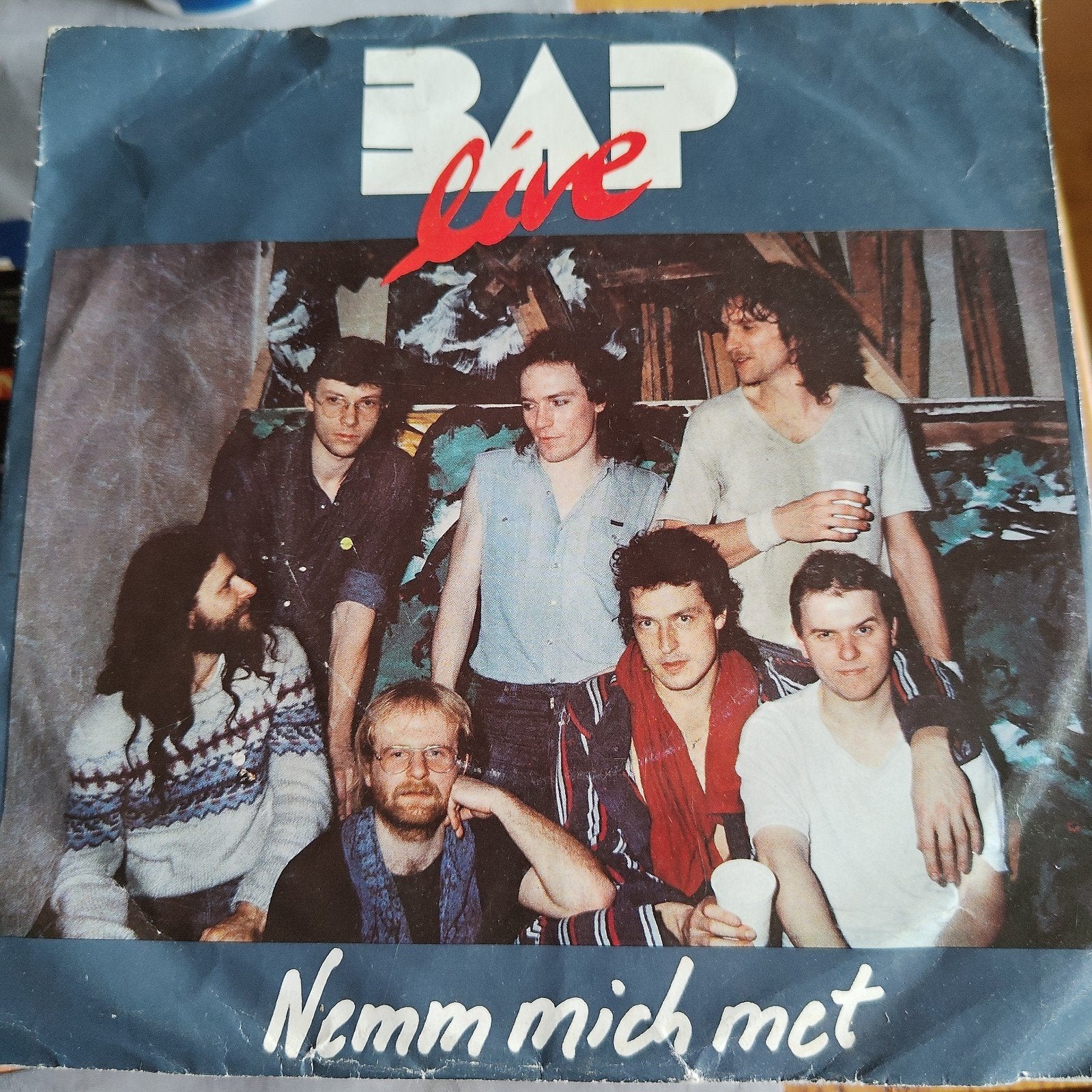 BAP Live - Nemm mich met (Single), Cd's en Dvd's, Ophalen of Verzenden, Gebruikt, 7 inch, Rock en Metal