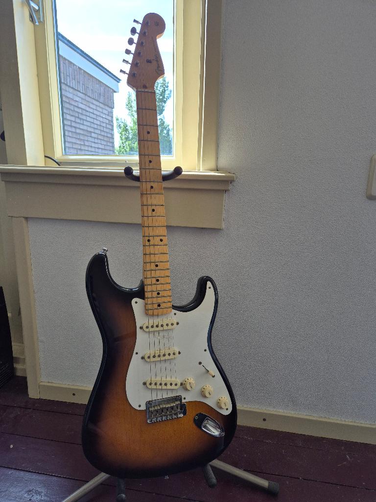 Fender Classic Player '50s Stratocaster, Ophalen of Verzenden, Zo goed als nieuw, Solid body, Fender