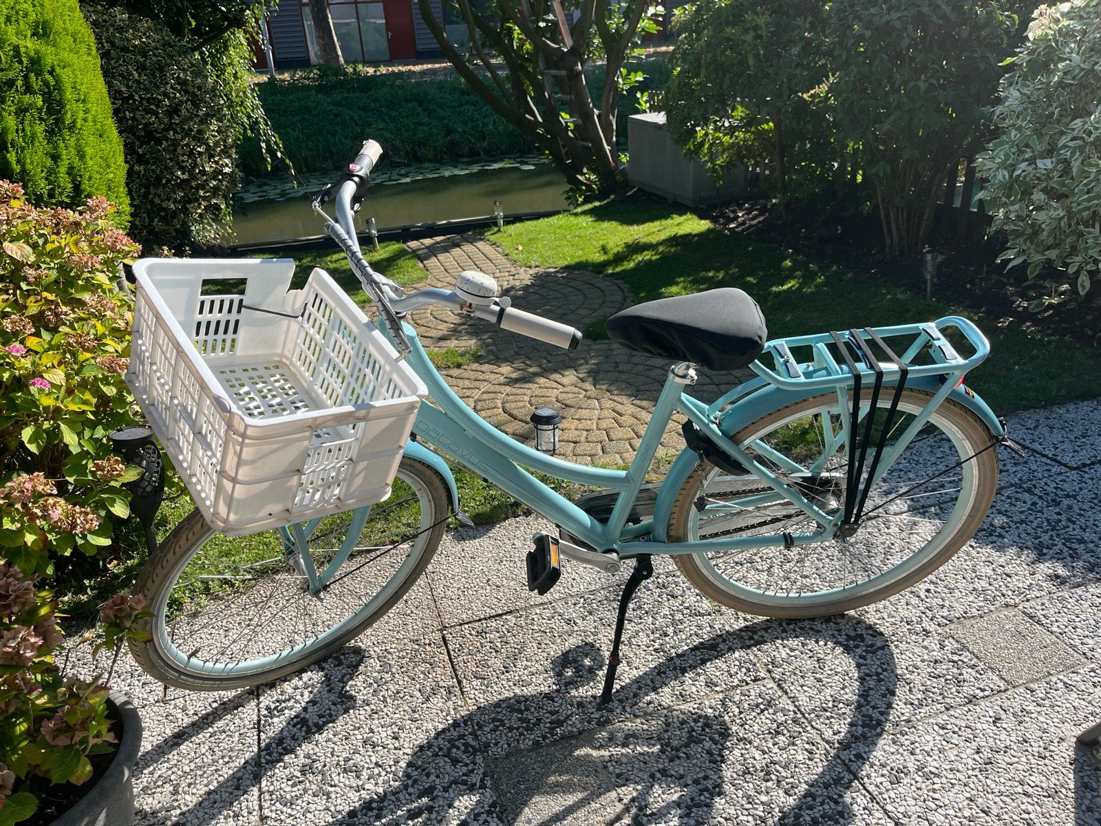 Batavus meisjesfiets 26 inch, 3 versnellingen, Terugtraprem, Gebruikt, Handrem, Ophalen