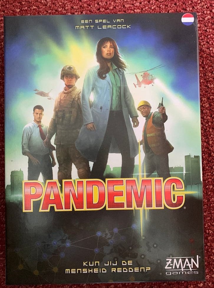 Pandemic bordspel van Z-Man games, Ophalen of Verzenden, Zo goed als nieuw