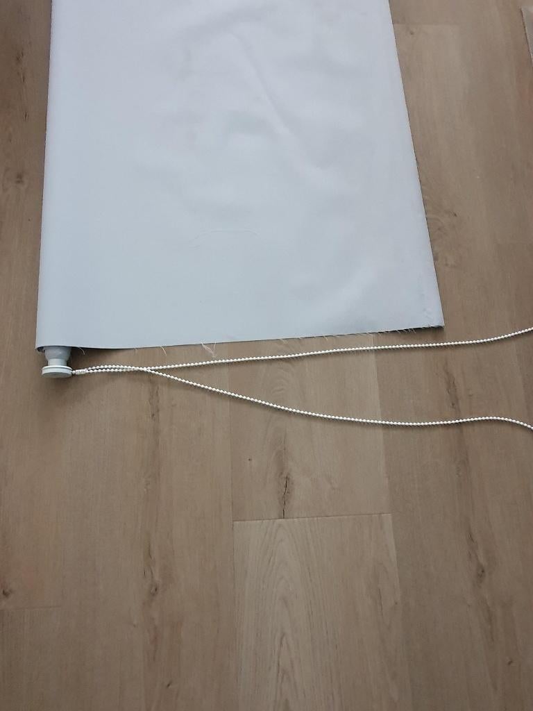 Rolgordijn, verduisterend, lichtgrijs 2.06x1.90, Huis en Inrichting, Stoffering | Gordijnen en Lamellen, Gebruikt, 150 tot 200 cm
