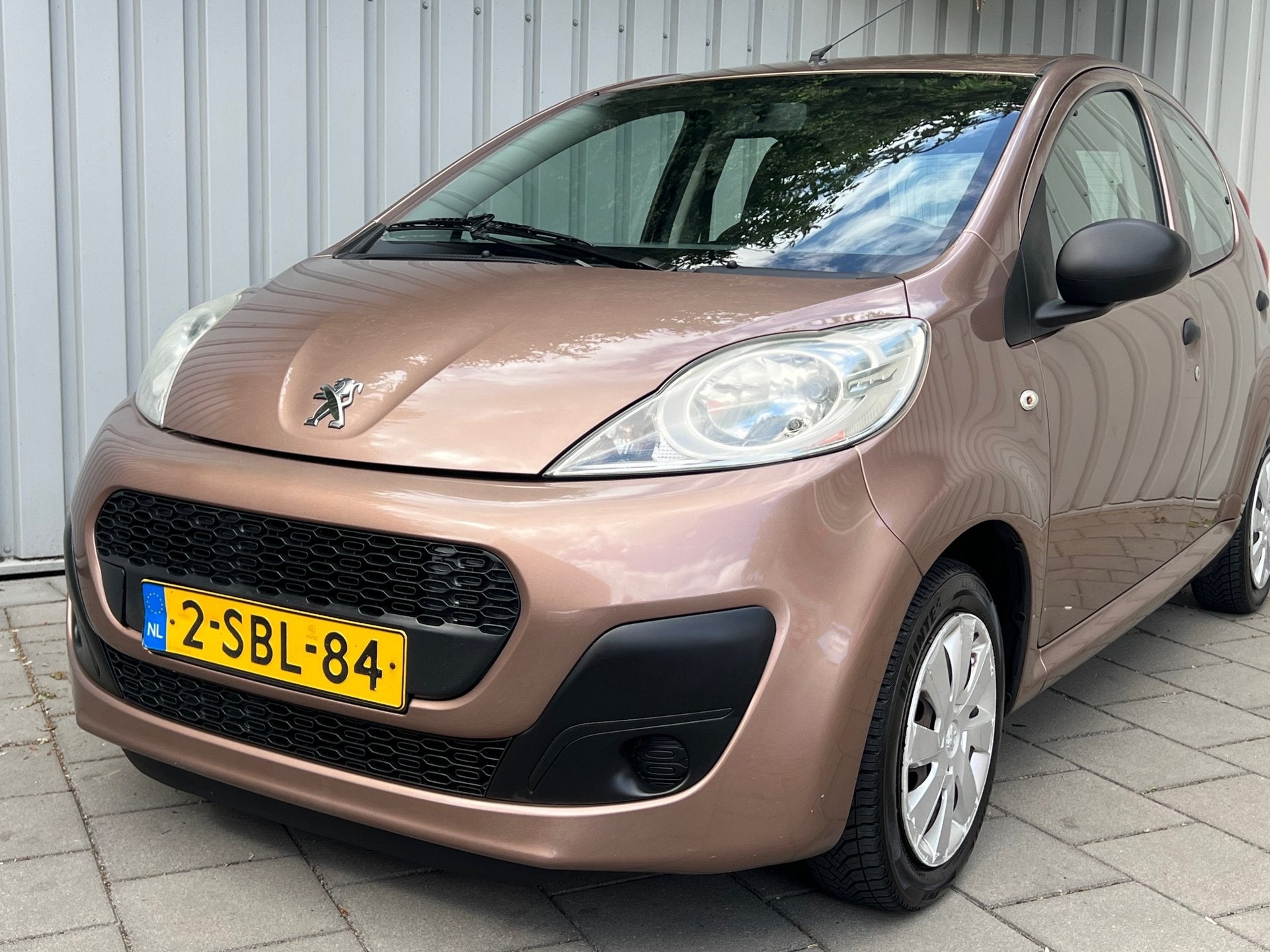 Peugeot 107 1.0 Access Accent|Airco|5 Deurs|, Auto's, Voorwielaandrijving, Stof, Gebruikt, Zwart