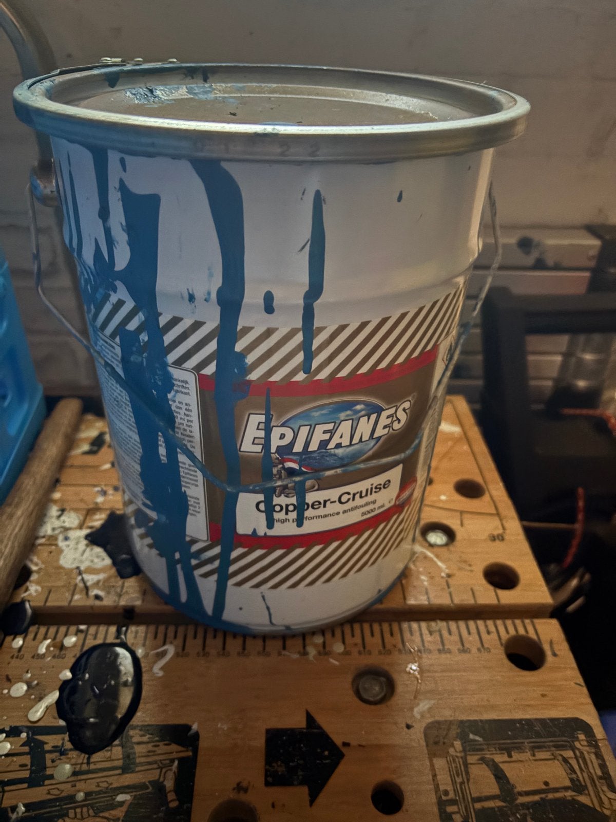 Antifouling ong 2 liter gratis afhalen, Ophalen, Gebruikt, Verven
