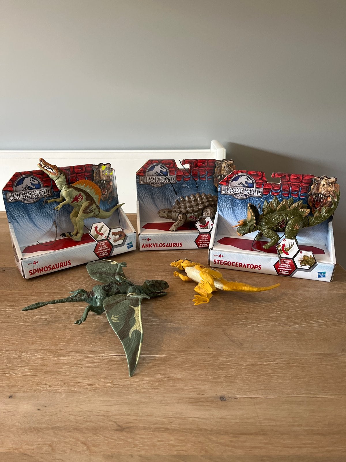 Jurassic World Dinosaurus Speelgoed Set - Gebruikt, Kinderen en Baby's, Speelgoed | Overig, Ophalen of Verzenden, Gebruikt, Jongen of Meisje