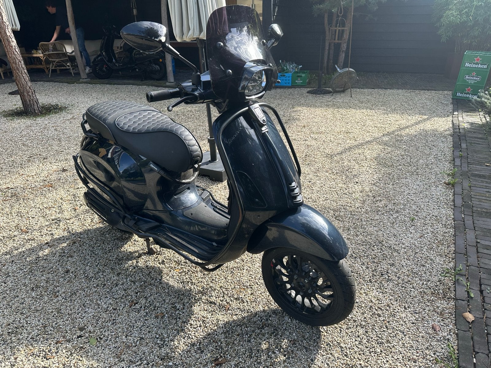 Vespa Midnight Blue met Malossi ECU & Multivar, Ophalen, Gebruikt, Overige modellen, Maximaal 45 km/u