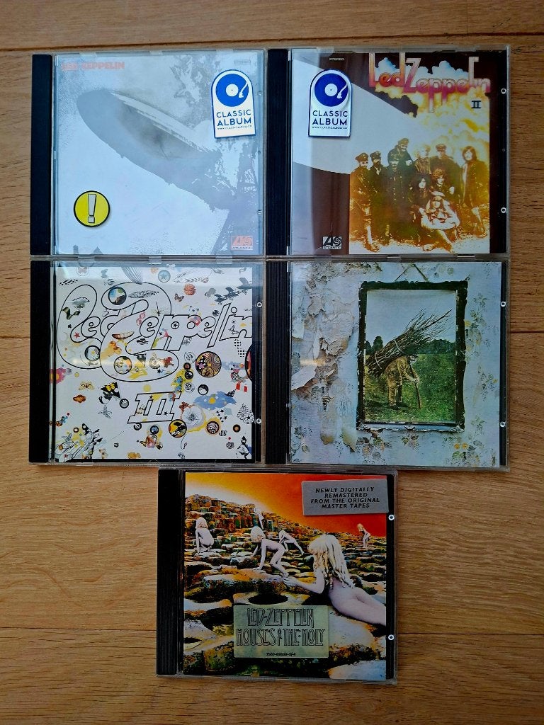 Led Zeppelin 5 CDs, Ophalen of Verzenden, Zo goed als nieuw, Poprock