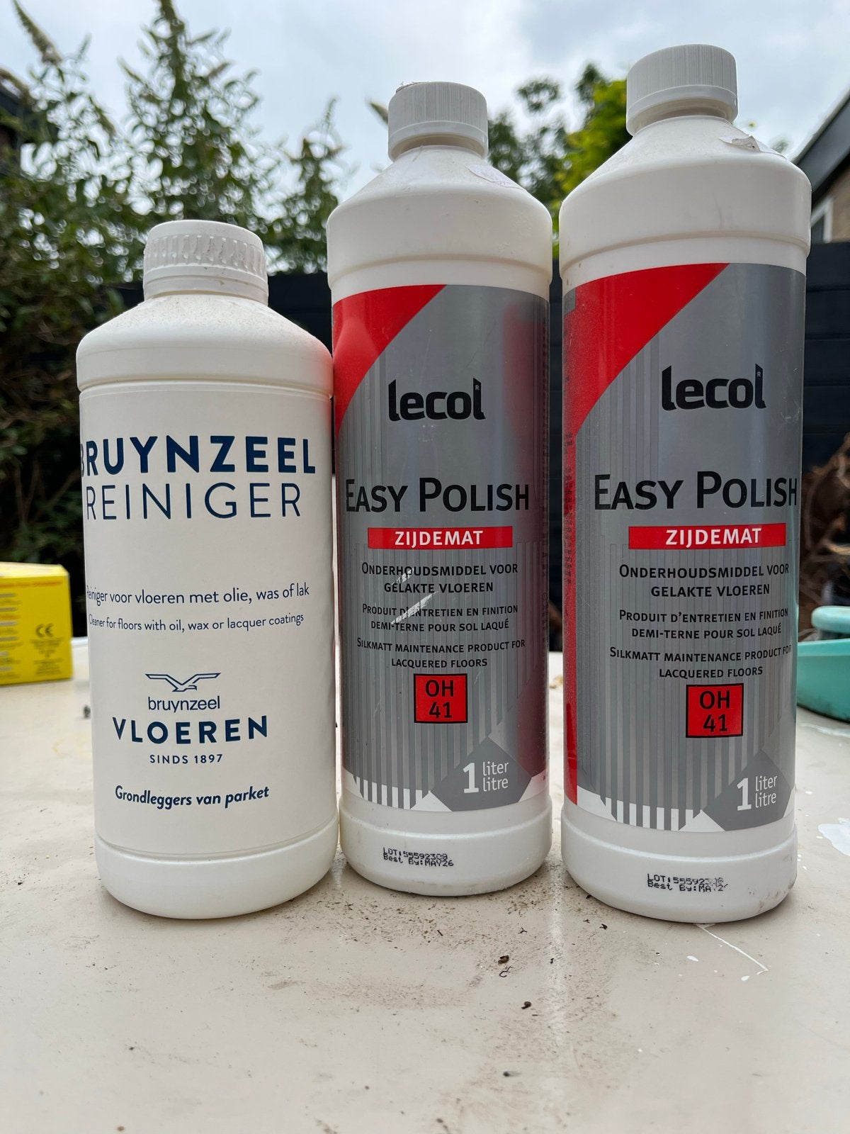 Bruynzeel Reiniger & Lecol Easy Polish Zijdemat (3x), Ophalen, Gebruikt, Overige kleuren, Lak