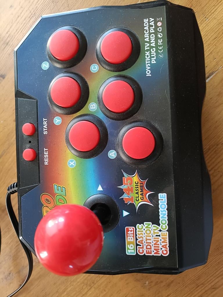 Retro Arcade Mini TV Game Console - 145 Klassieke Spellen, Spelcomputers en Games, Ophalen of Verzenden, Overige merken, Zo goed als nieuw