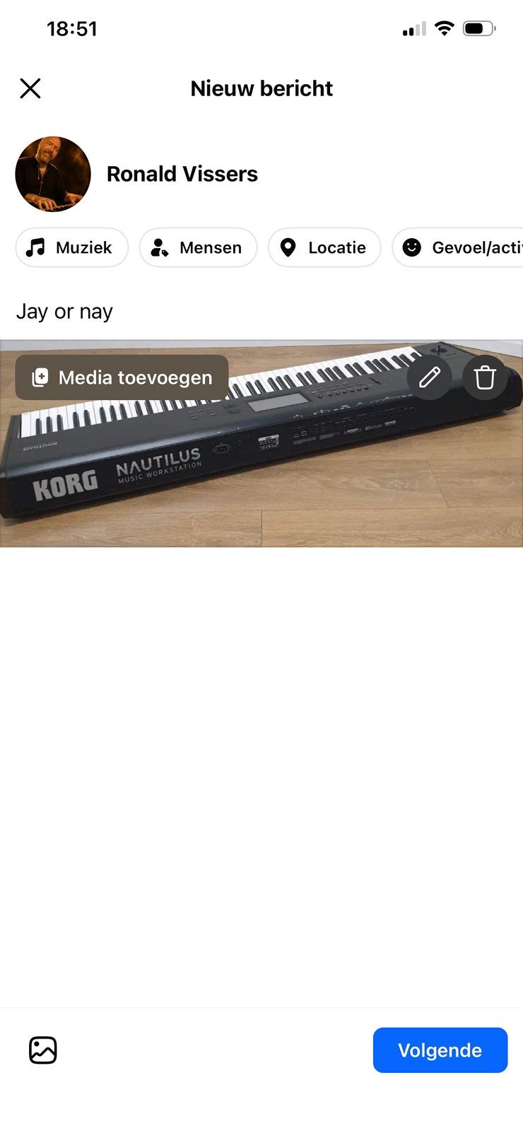 Korg Nautilus 88 + Gator case + Extra soundsets, Muziek en Instrumenten, Piano's, Ophalen, Zo goed als nieuw, Zwart