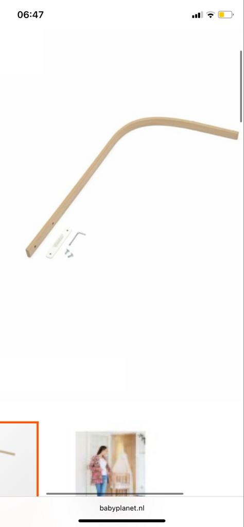 Stokke Sleepi Piekstok V3 Natural - Nieuw in verpakking, Ophalen, Nieuw, Overige typen