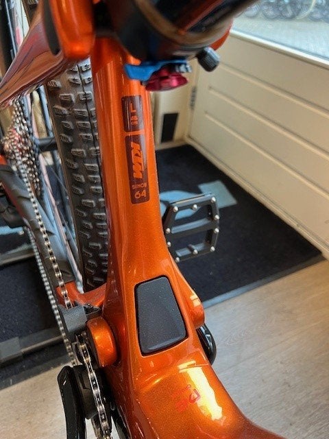 E-KTM Macina Scarp SX Exonic --> maat L, Fully, De Tweewieler, Zo goed als nieuw, Kreitenmolenstraat 43