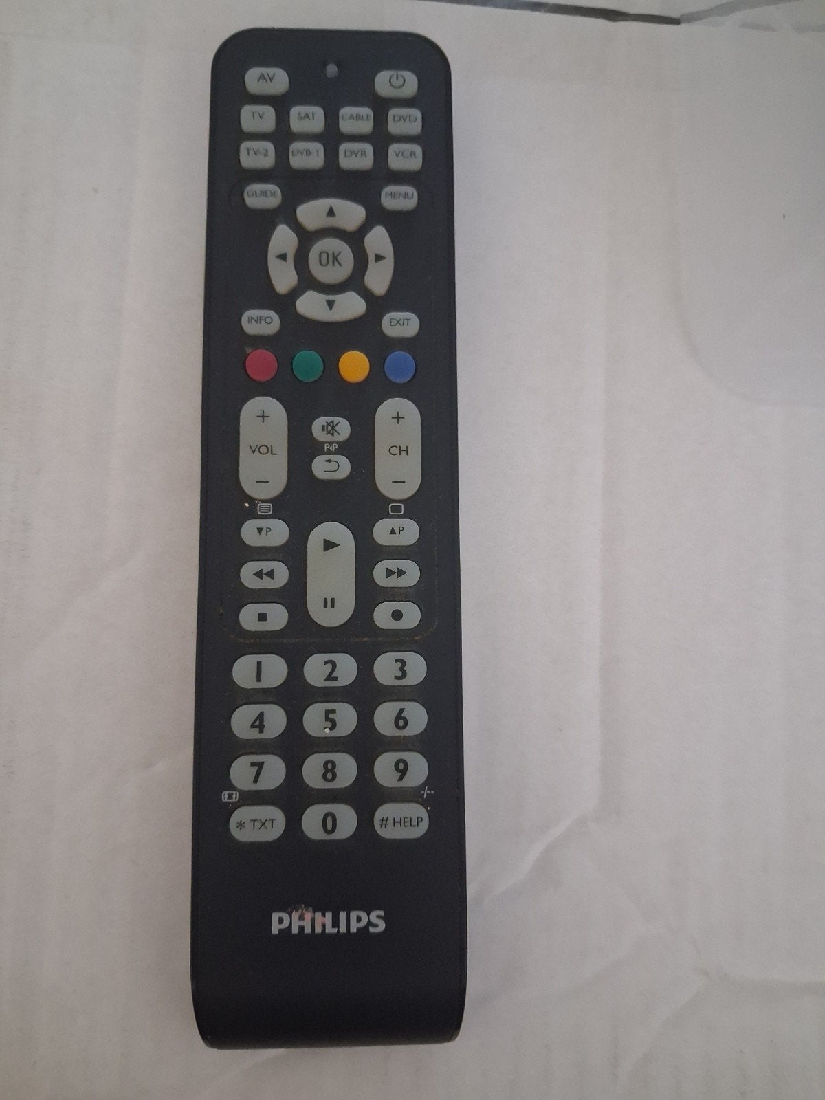 Philips universele afstandsbediening voor TV, DVD, VCR, SAT,, Ophalen of Verzenden, Gebruikt, Origineel, Tv