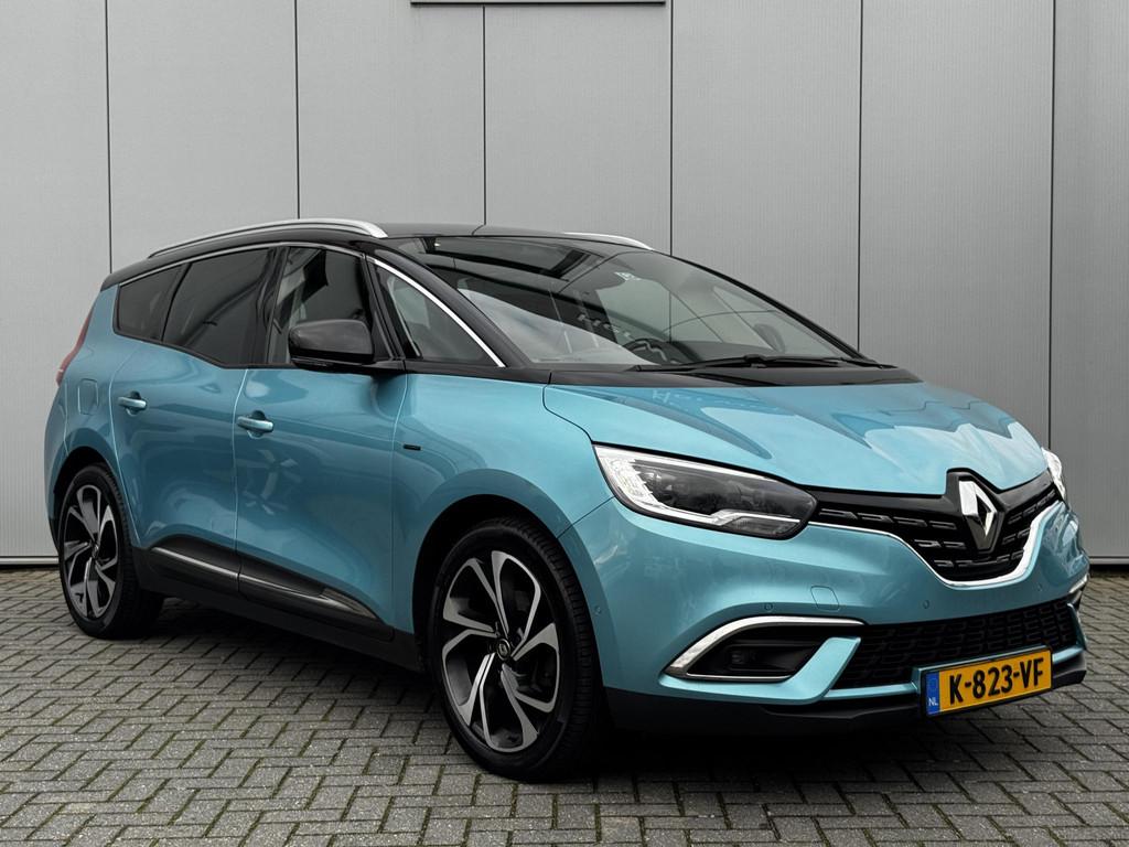 Renault Grand Scénic 1.3 TCe Intens 7 persoons! / Trekhaak, Auto's, Gebruikt, Euro 6, Blauw, 1330 cc