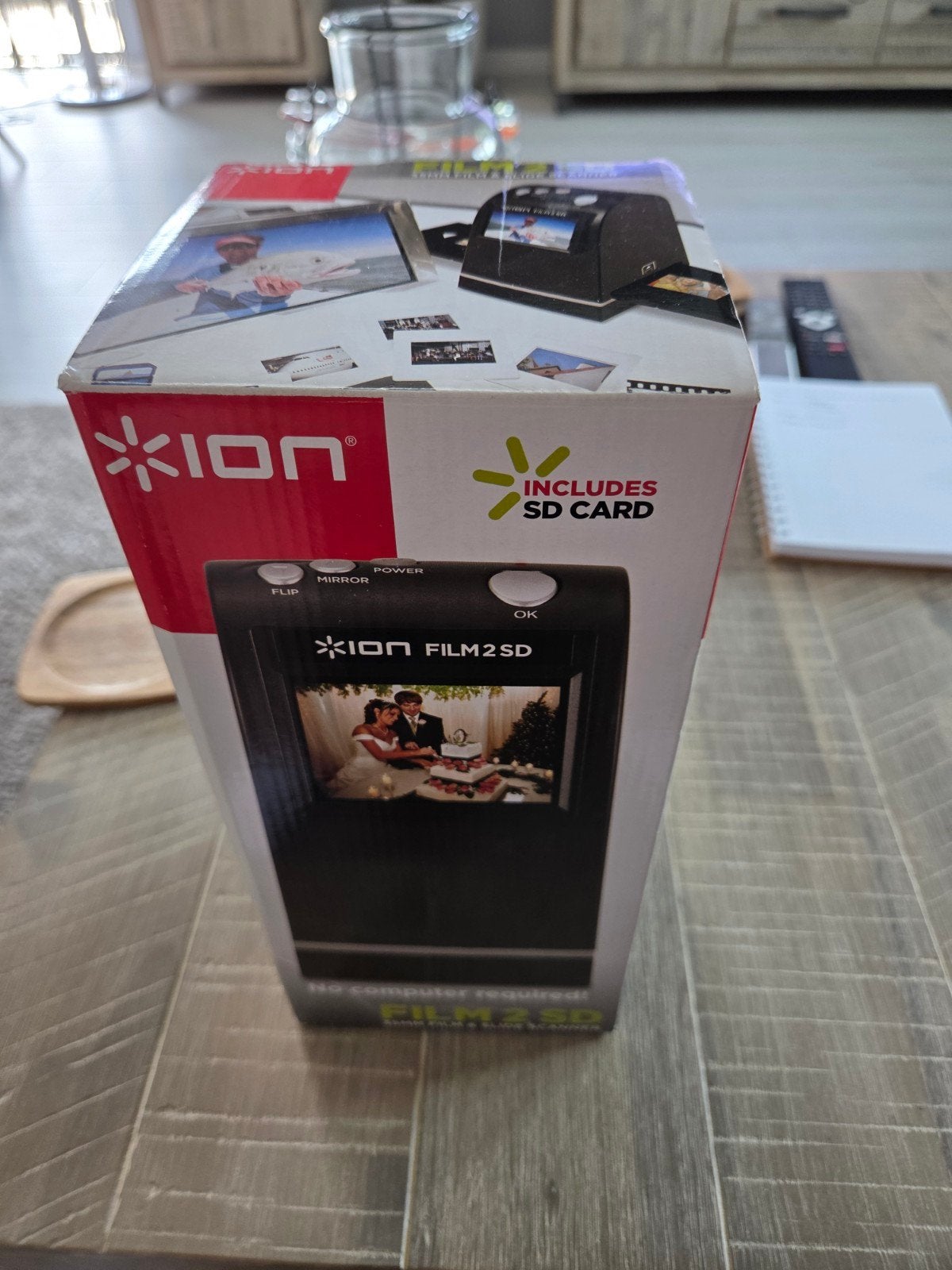 ION Film 2 SD, voor dia's en negatieven, Computers en Software, Scanners, Zo goed als nieuw, Diascanner, Ophalen