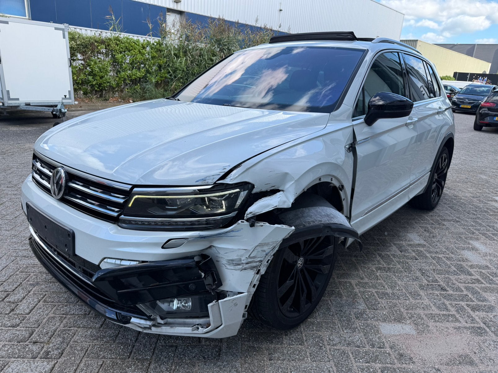 Volkswagen Tiguan 2.0 Bi-TDI 4x4 245pk full option!Export!, Volkswagen, Wit, Diesel, SUV of Terreinwagen