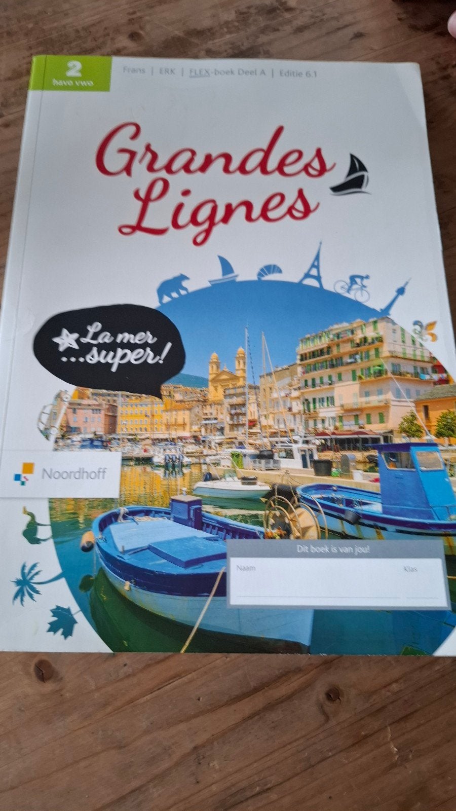 Grandes Lignes ed 6.1 havo/vwo 2 FLEX cahiers d'activités A, Ophalen of Verzenden, Zo goed als nieuw