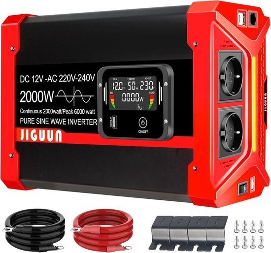 2000W Omvormer – Spanningsomzetter – Stroomomzetter, Corvance B.V., Verzenden, Nieuw, Corvancebol@gmail.com
