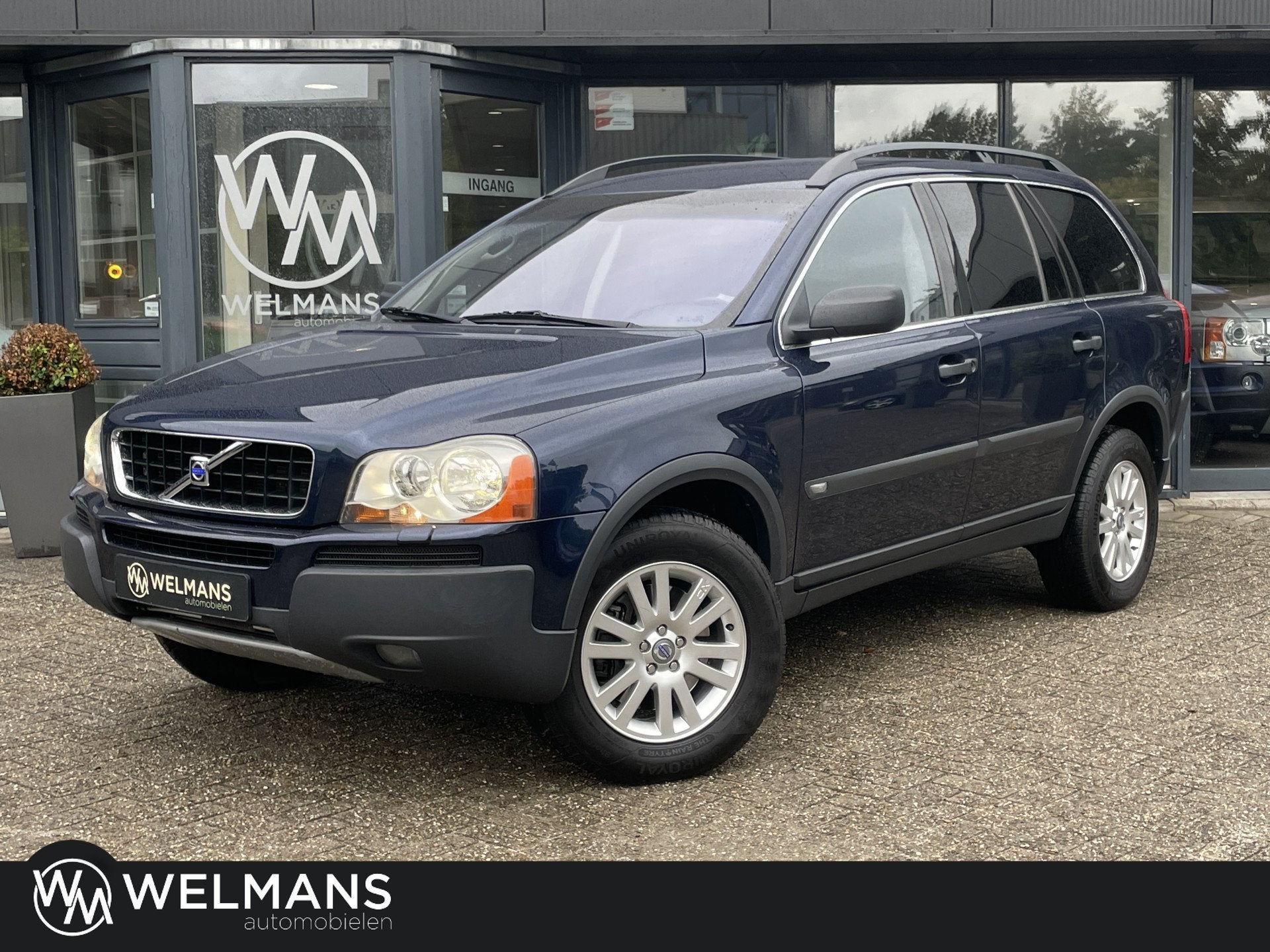 Volvo XC90 2.5T AWD Exclusive Incl. €2.941 BTW l Youngtime, Gebruikt, Zwart, Blauw, 7 stoelen