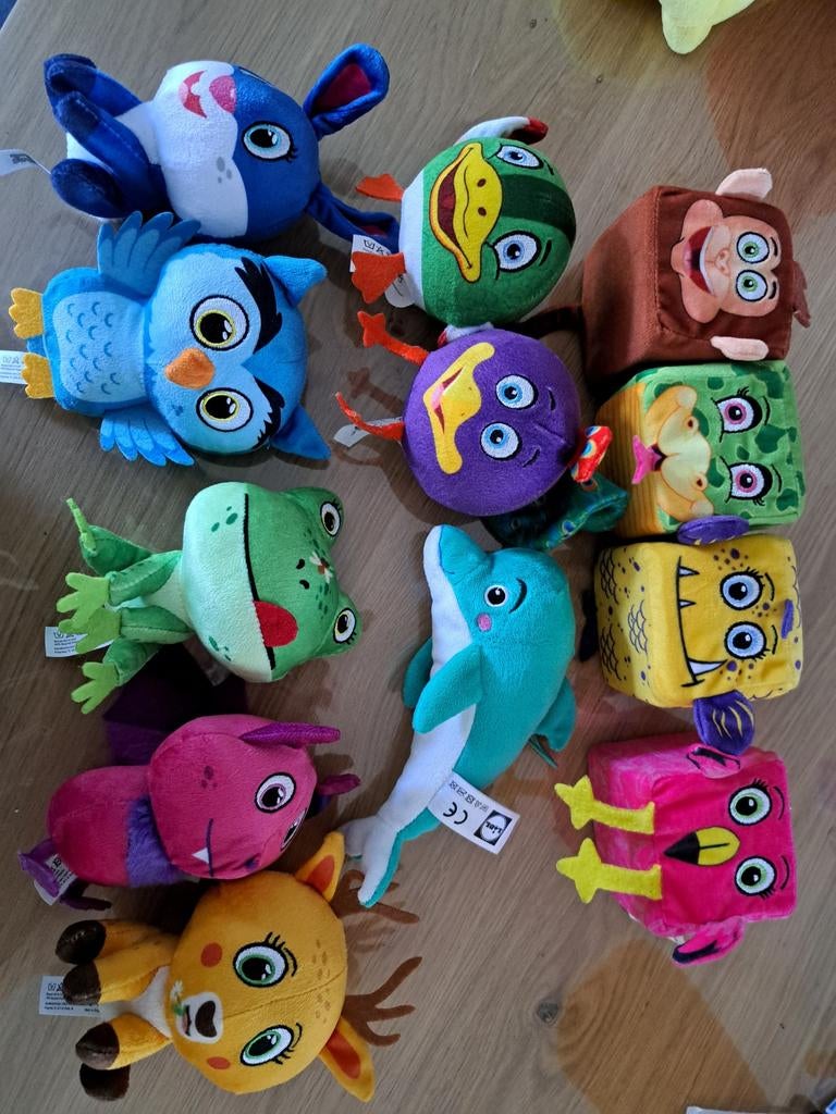 12 lidl knuffels voor 4 euro, Lidl, Ophalen of Verzenden
