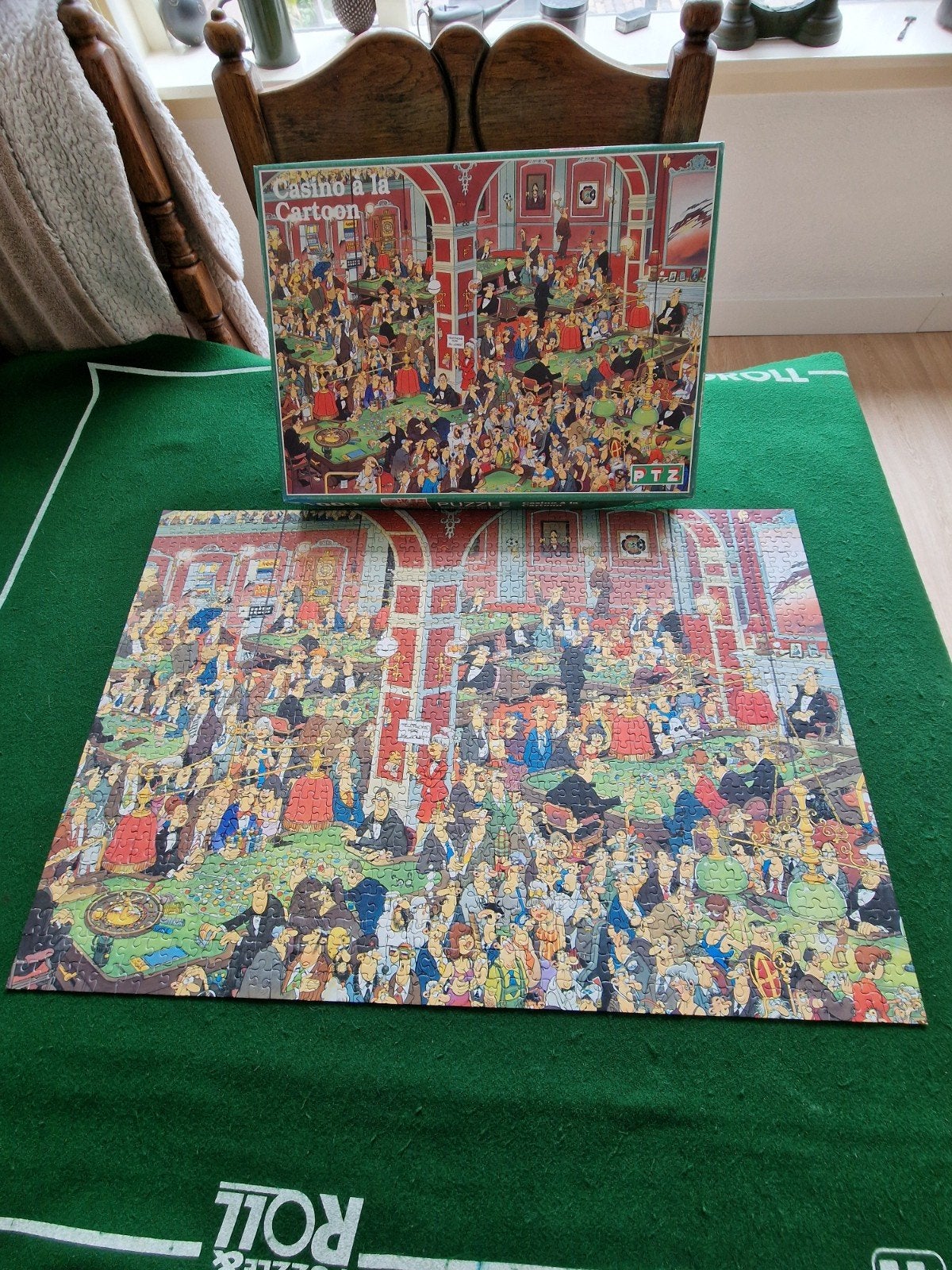 Leuke legpuzzel - compleet - 1000 stukjes, Ophalen of Verzenden, Zo goed als nieuw