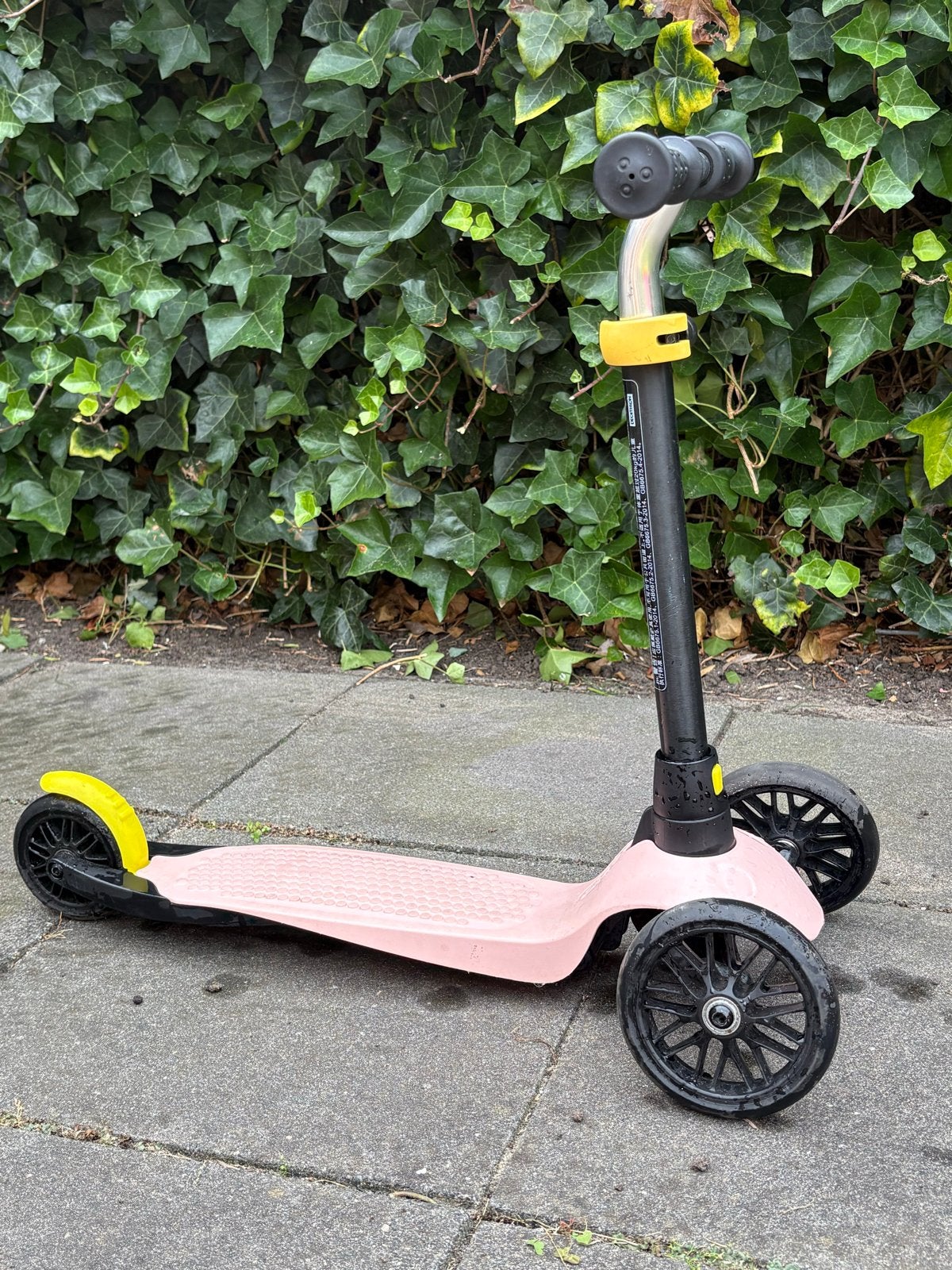 Decathlon Oxelo B100 driewieler step roze, Ophalen, Gebruikt, Gewone step