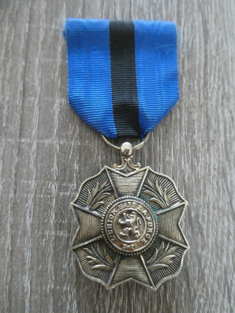 Order of Leopold II, Brons., Ophalen of Verzenden, Landmacht, Overige gebieden, Lintje, Medaille of Wings