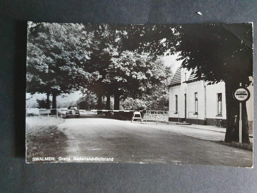 Ansicht SWALMEN grens Douane auto PRACHTIG, Ophalen of Verzenden, Voor 1920, Limburg