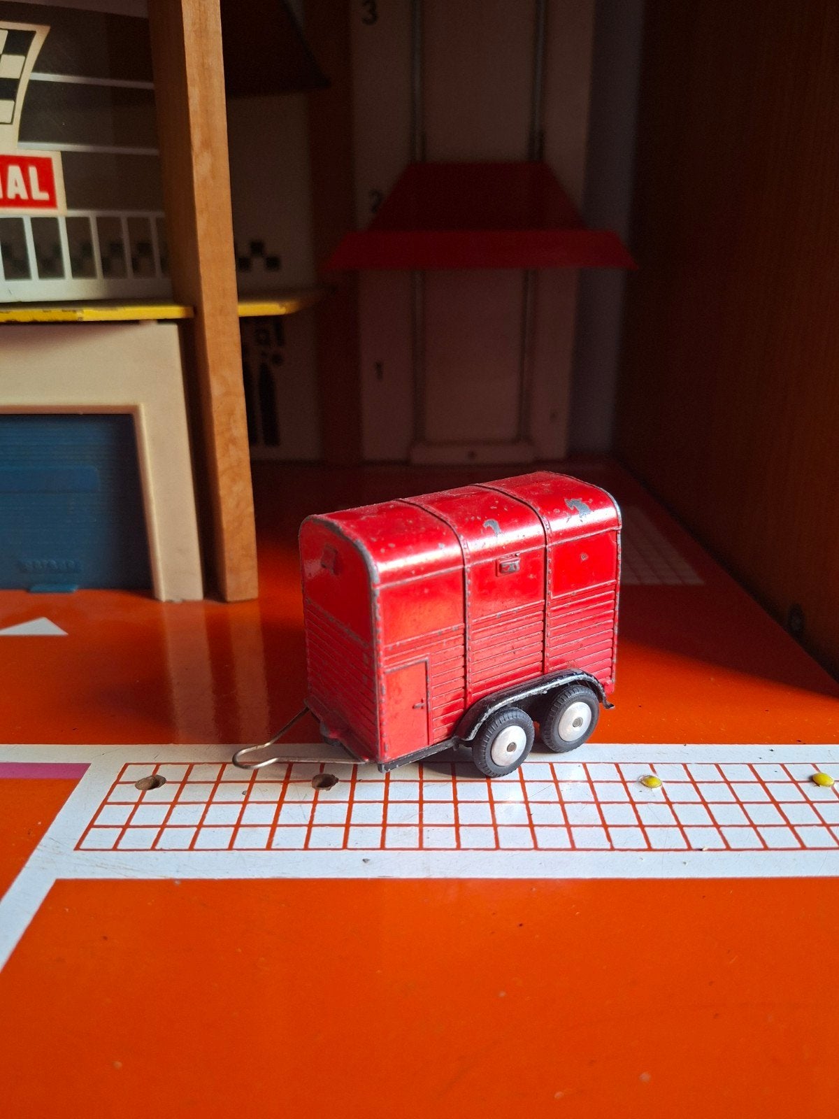 Corgi Toys Rice Pony Trailer - Vintage Paardentrailer, Ophalen of Verzenden, Gebruikt, Auto, Corgi