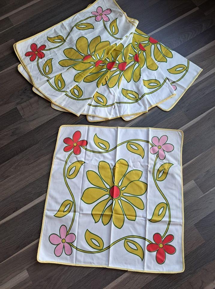 Vintage servetten, tafelkleden, tafelloper, place mats, ..., Ophalen of Verzenden