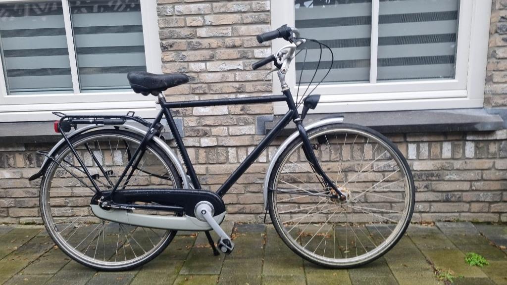 Herenfiets 3 Versnellingen 28 inch, Gebruikt, Versnellingen, 57 tot 61 cm, Ophalen