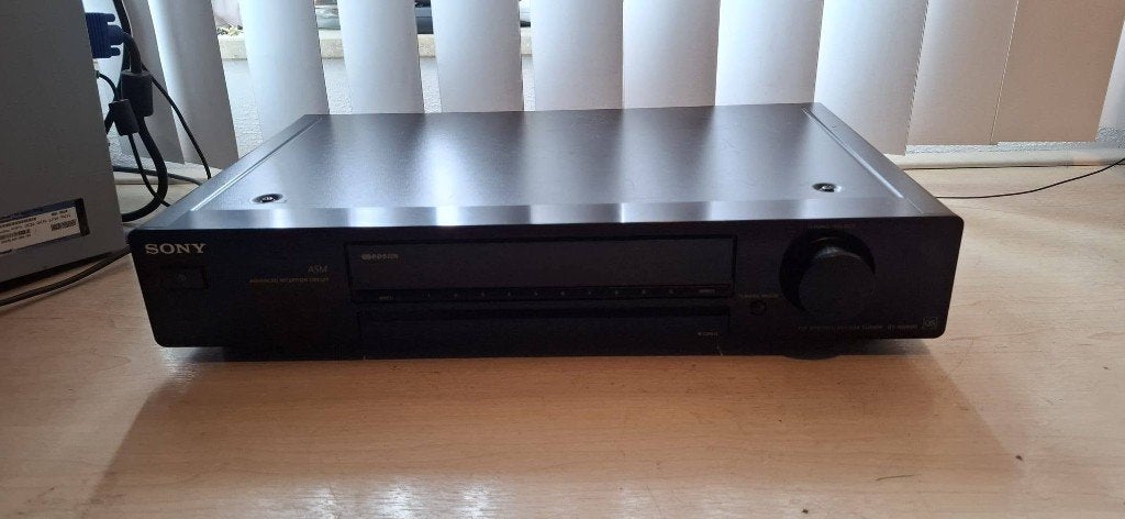 Sony ST-SB920QS zwart mooie tuner met RDS, Verzenden, Zo goed als nieuw