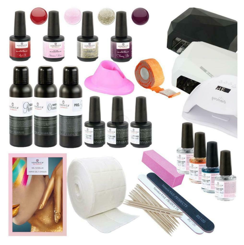 GEL NAGELLAK starterspakket MASTERCLASS met LED lamp, Sieraden, Tassen en Uiterlijk, Uiterlijk | Cosmetica en Make-up, Overige kleuren