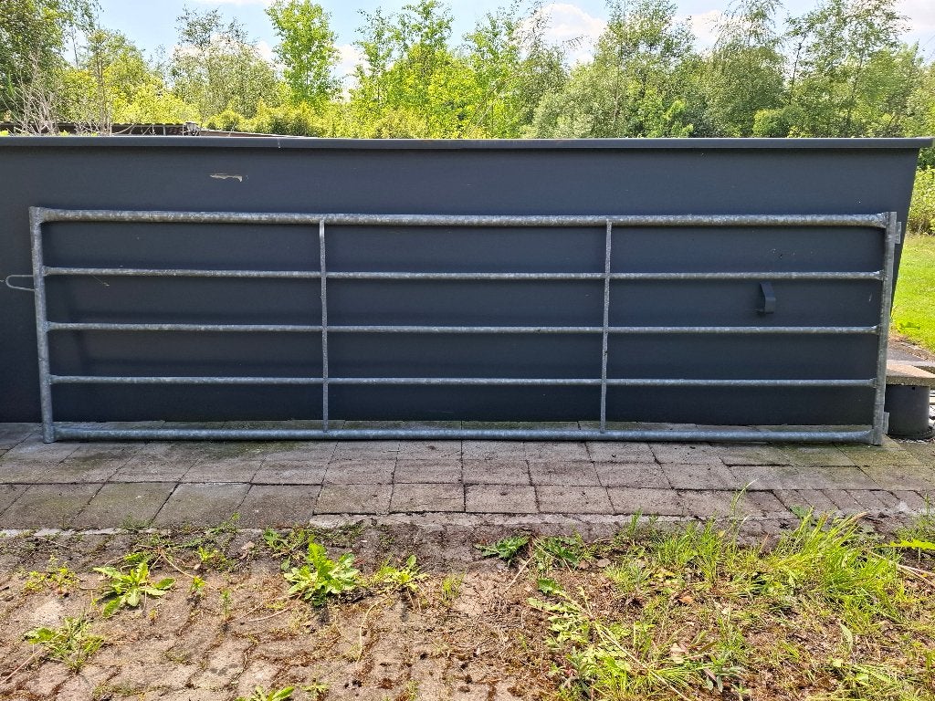 Gegalvaniseerd stalen landhek 4 meter (Hardeman), Weidegang