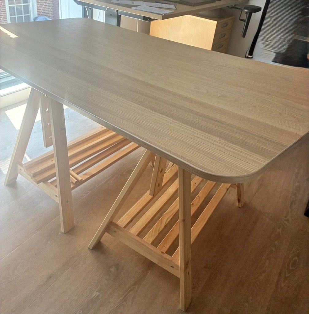IKEA bureau, Huis en Inrichting, Bureaus, Ophalen, Gebruikt, In hoogte verstelbaar, Scandinavisch