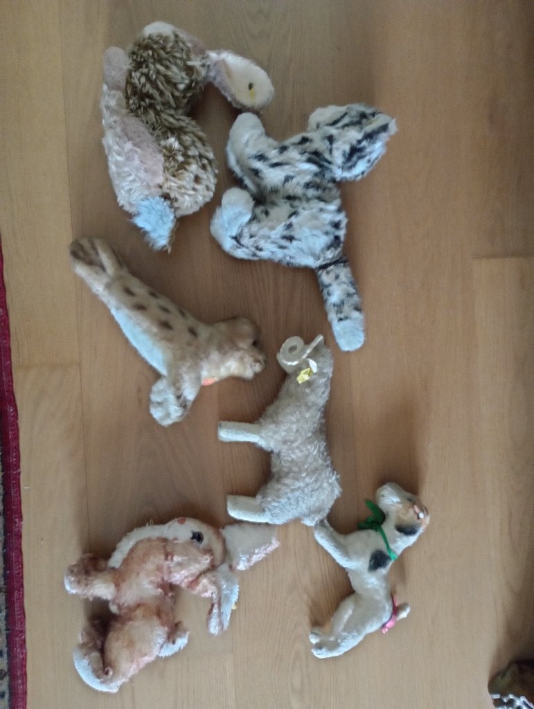 steiff pluche dieren, Antiek en Kunst, Ophalen