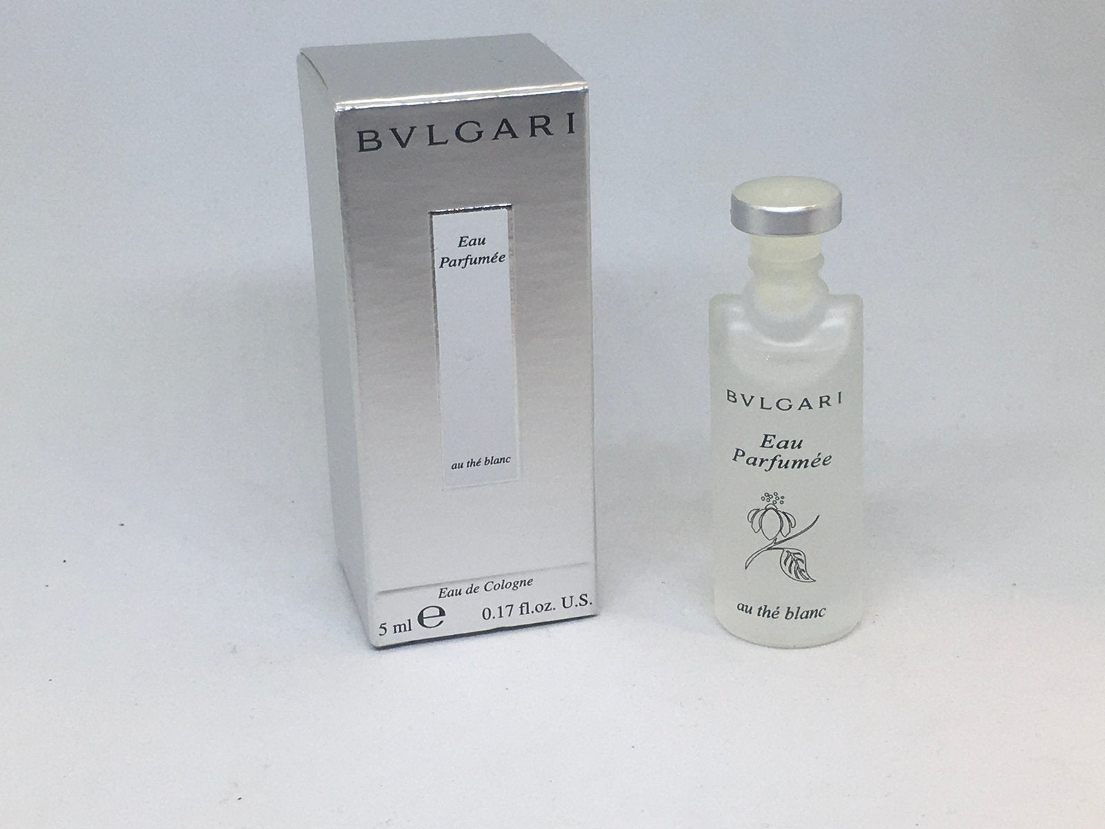 Parfum miniatuur Eau parfumee au the blanc Bvlgari, Verzenden, Nieuw, Miniatuur, Gevuld