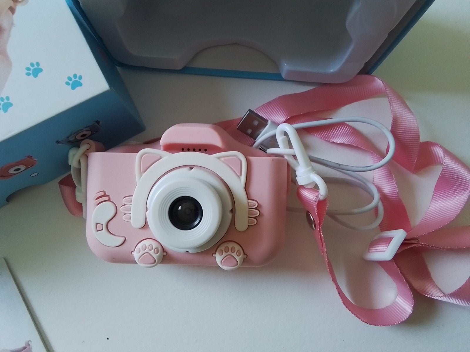 kinder camera roze, Ophalen, Zo goed als nieuw, Overige typen